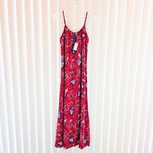 Maurices, Red Floral Dress, Womens, XSmall, New With Tags